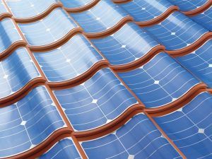 Tejas solares de vidrio. Generar energía solar térmica